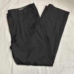 Mizzen+Main Performance Menswear Baron Trim Fit pants, sz 38x32, black, fall